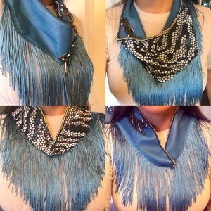 Renee Christopher beaded scarf necklaces